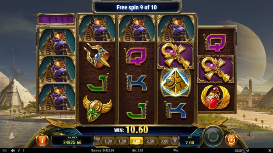 Ankh of Anubis slot screen 4