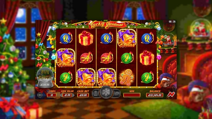 Lucky Christmas slot screen 3