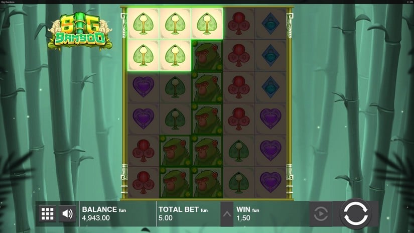 Big Bamboo slot screen 2