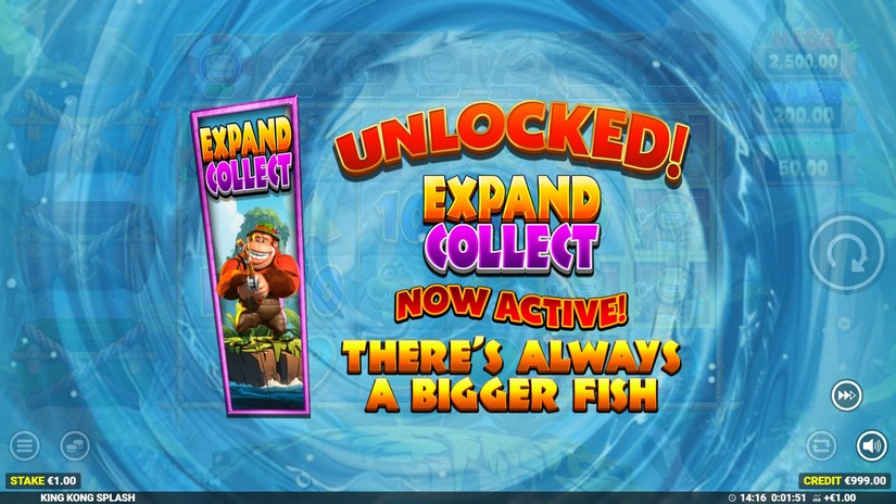 King Kong Splash slot screen 3