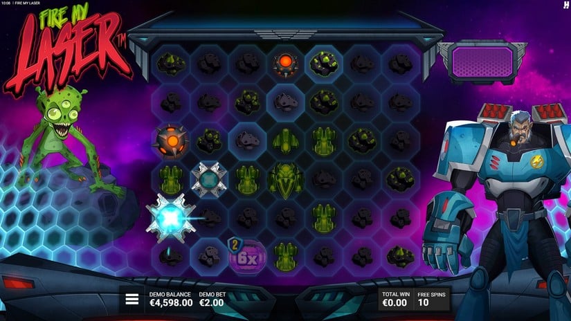 Fire My Laser slot screen 3