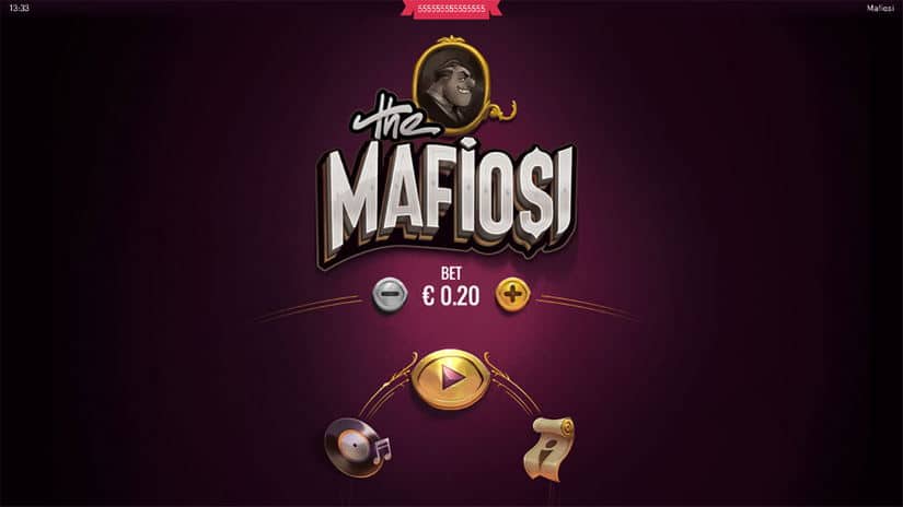 The Mafiosi slot screen 4