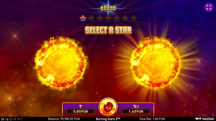 Burning Stars 3™ slot screen 3