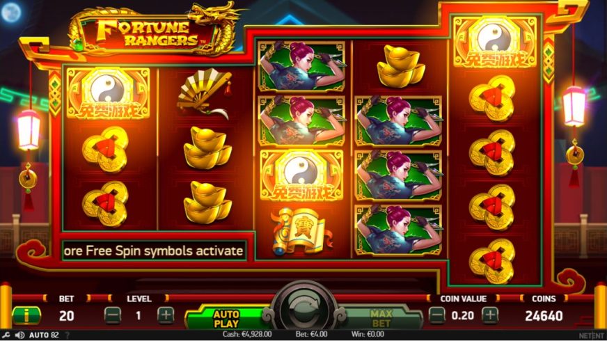 Fortune Rangers slot screen 3