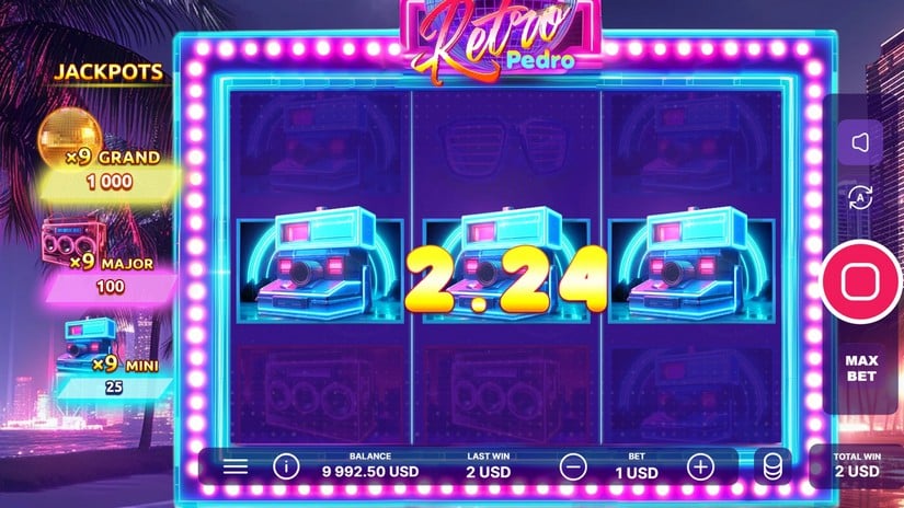 Retro Pedro slot screen 3