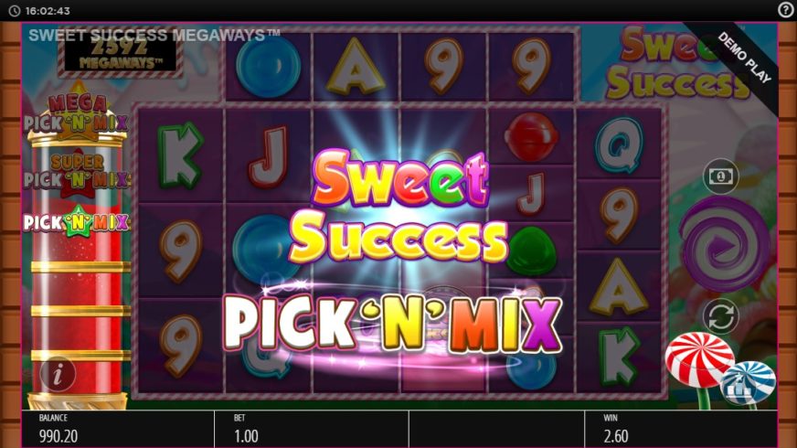 Sweet Success slot screen 2