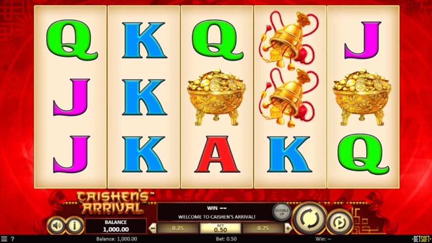 Caishen’s Arrival slot screen 1