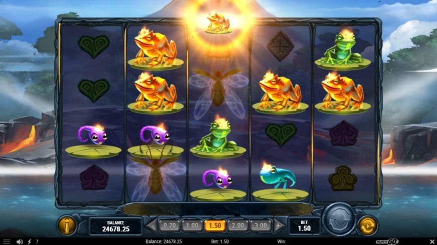 Fire Toad slot screen 3