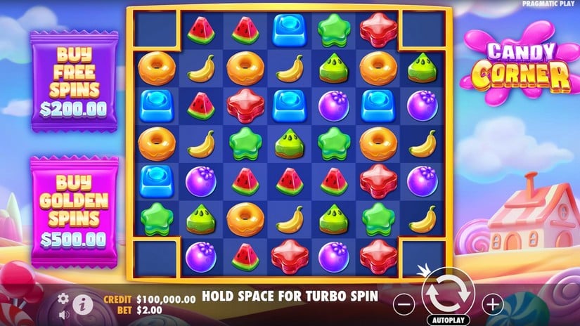Candy Corner slot screen 1