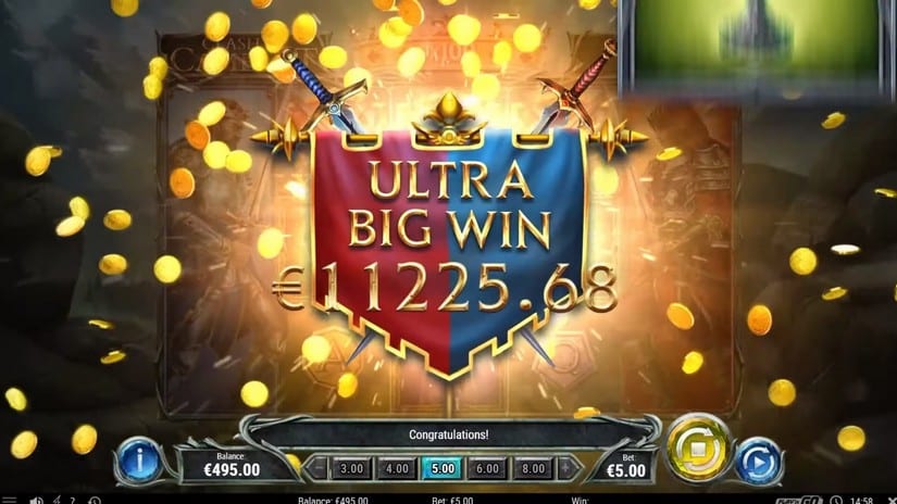Clash of Camelot slot screen 2