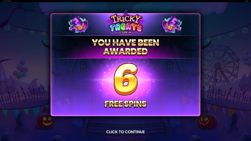 Tricky Treats slot screen 3
