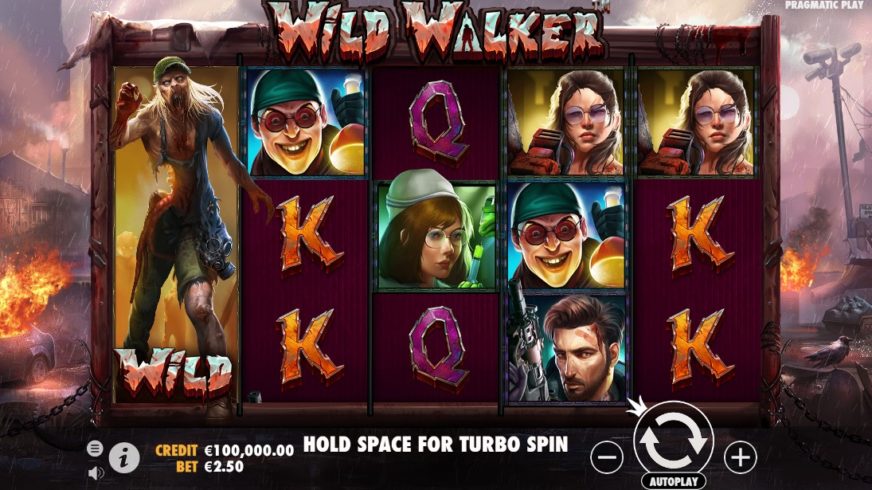 Wild Walker slot screen 1
