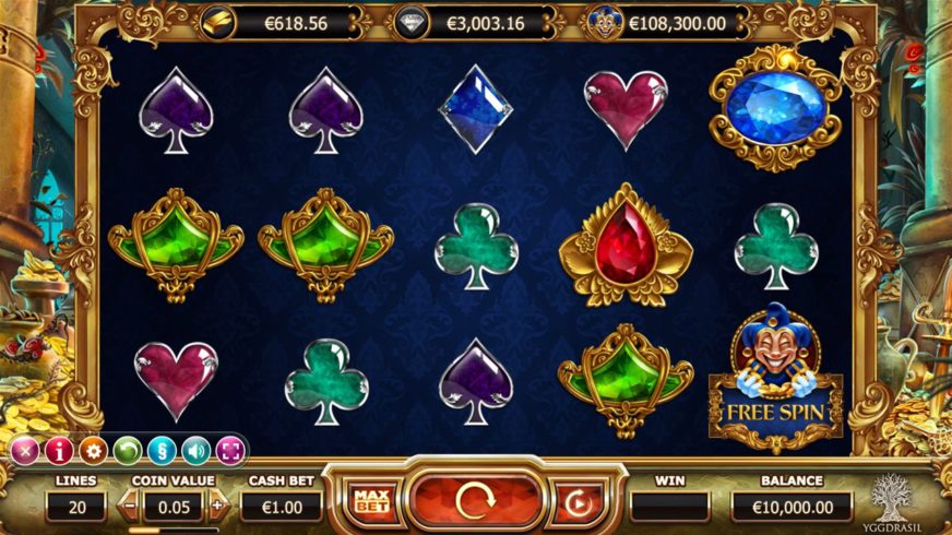 Empire Fortune slot screen 2
