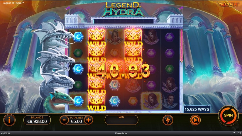 Legend of Hydra slot screen 3