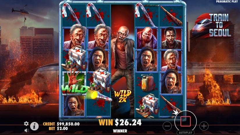 Train to Seoul slot screen 1