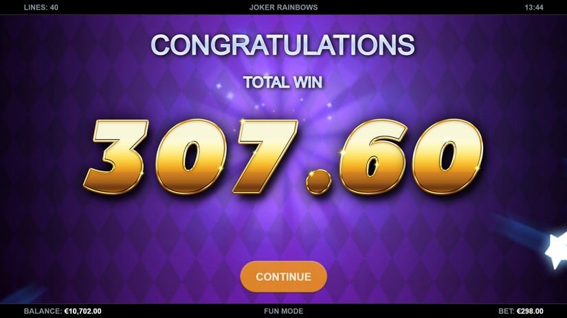 Joker Rainbows slot screen 6