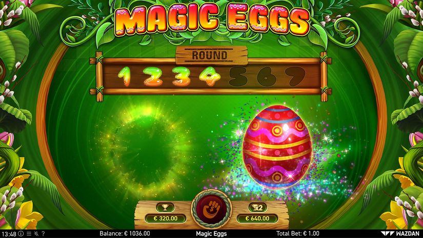 Magic Eggs slot screen 4