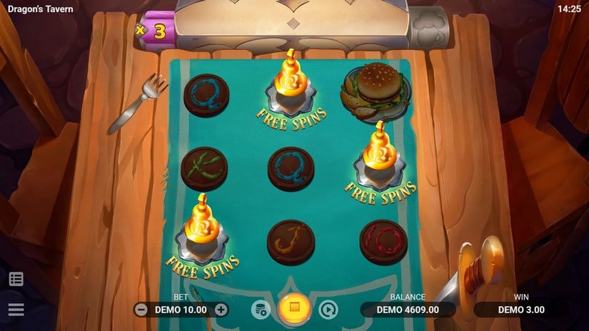 Dragon’s Tavern slot screen 4