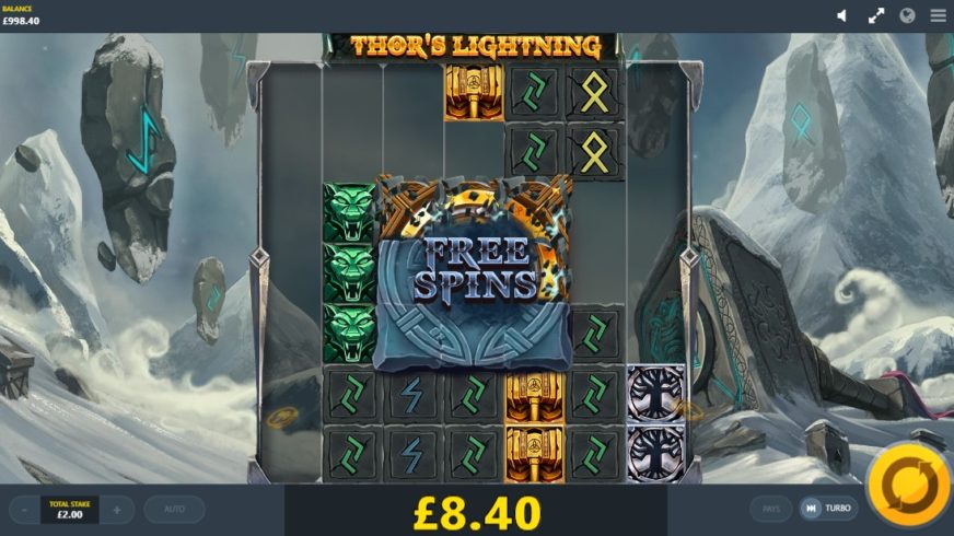 Thor’s Lightning slot screen 2
