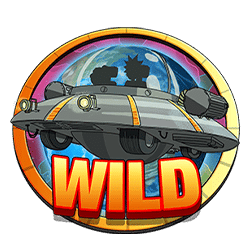 Wild Symbol of Rick and Morty Wubba Lubba Dub Dub Slot