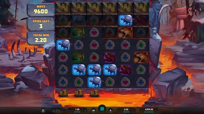 Primal Times slot screen 4