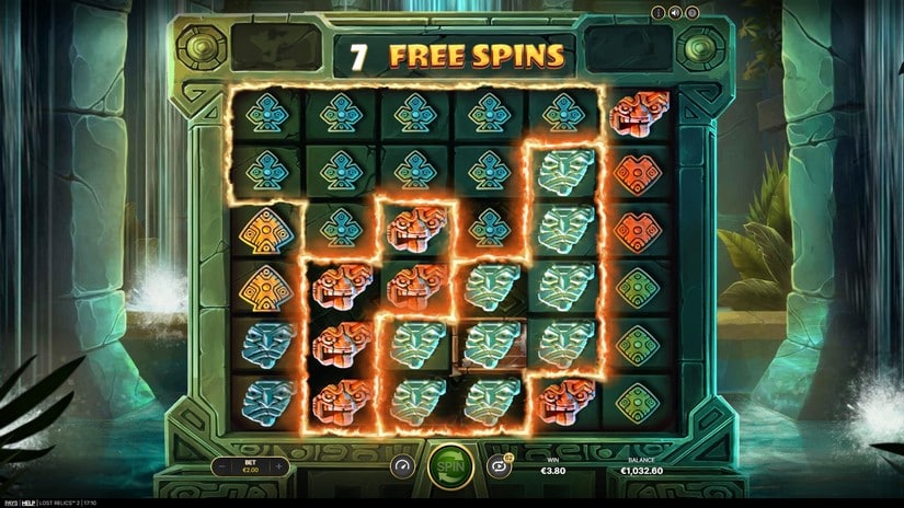 Lost Relics 2 slot screen 7