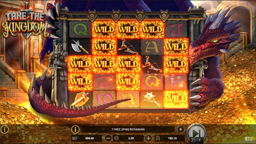 Take The Kingdom slot screen 7
