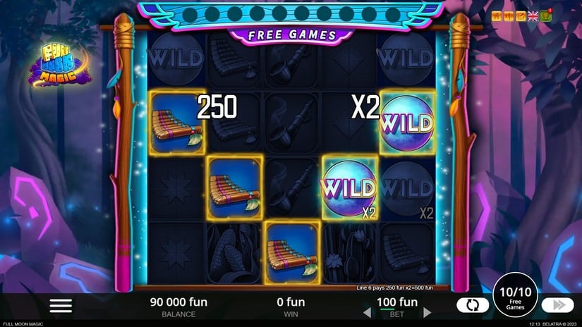 Full Moon Magic slot screen 5