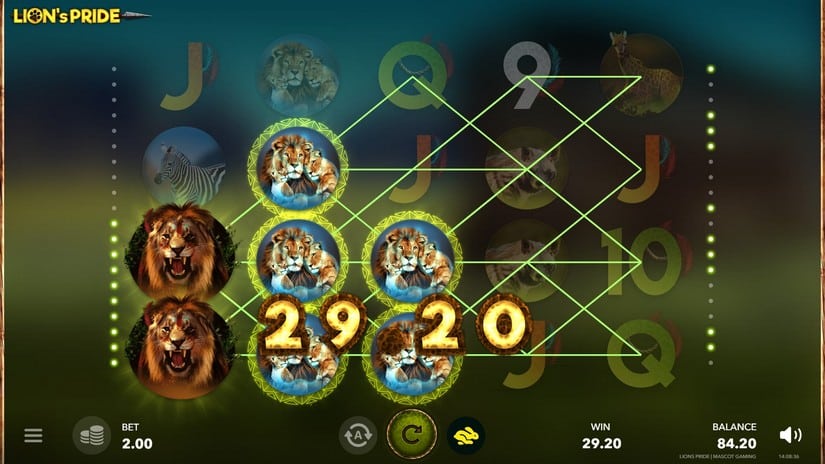 Lion’s Pride slot screen 4