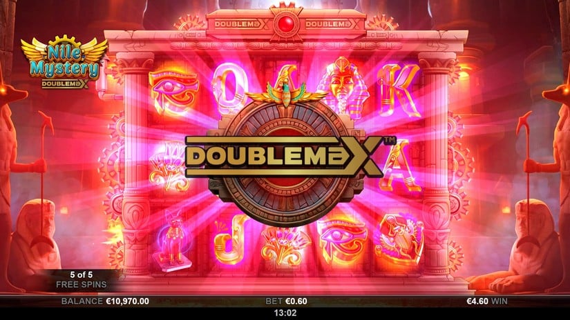 Nile Mystery DoubleMax slot screen 4