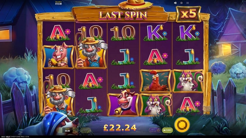 Sheep Gone Wild slot screen 7