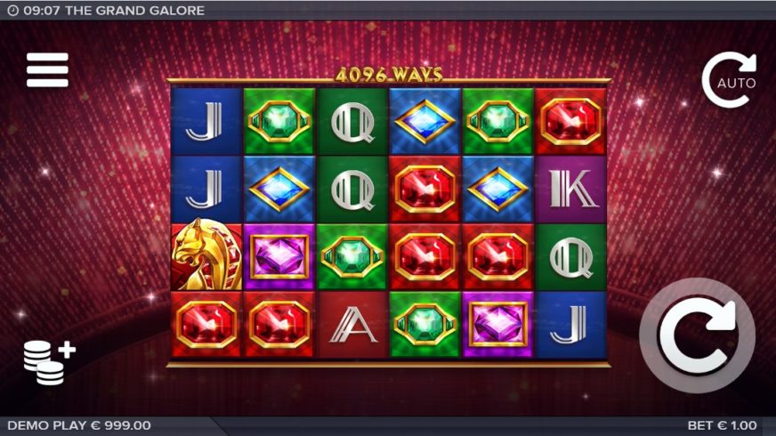The Grand Galore slot screen 1