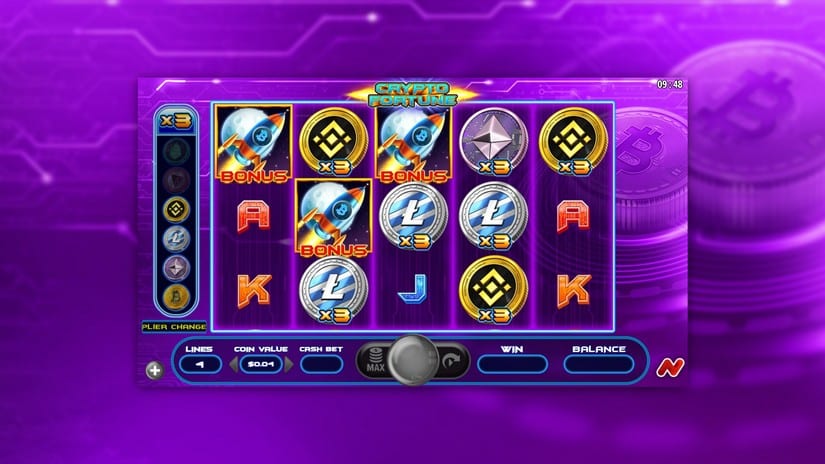 Crypto Fortune slot screen 3