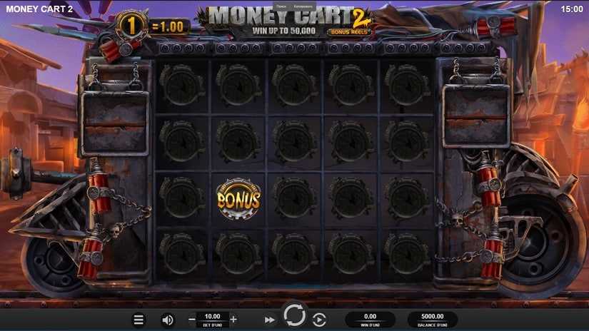 Money Cart 2 slot screen 1