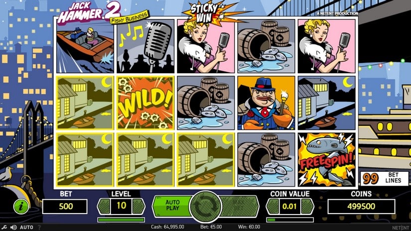 Jack Hammer 2 slot screen 2