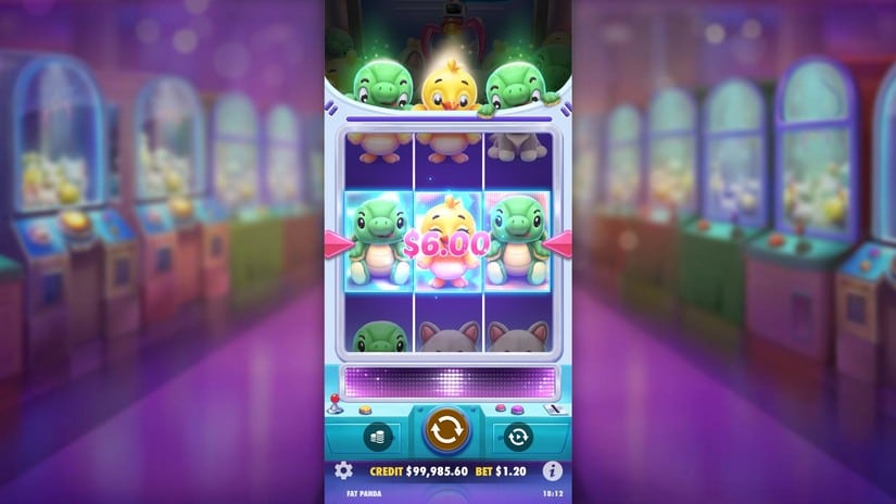 Plushie Wins slot screen 4