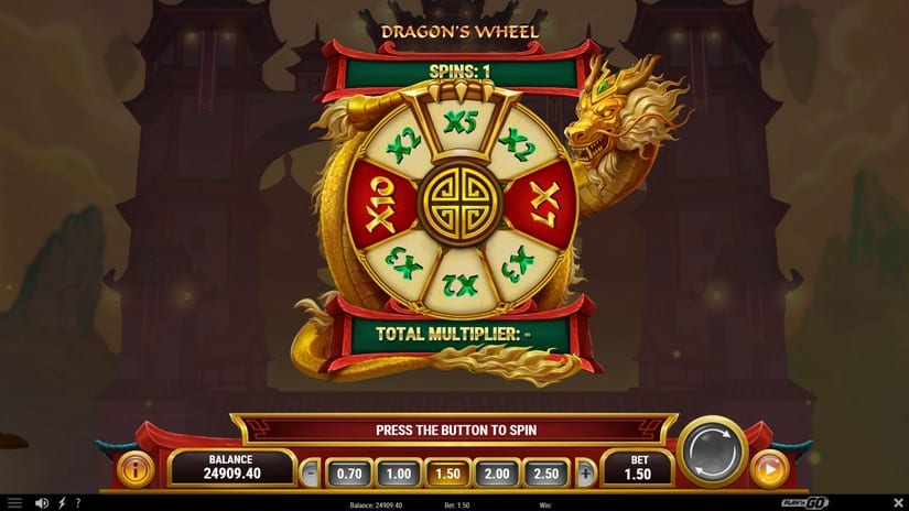 Gold of Fortune God slot screen 3
