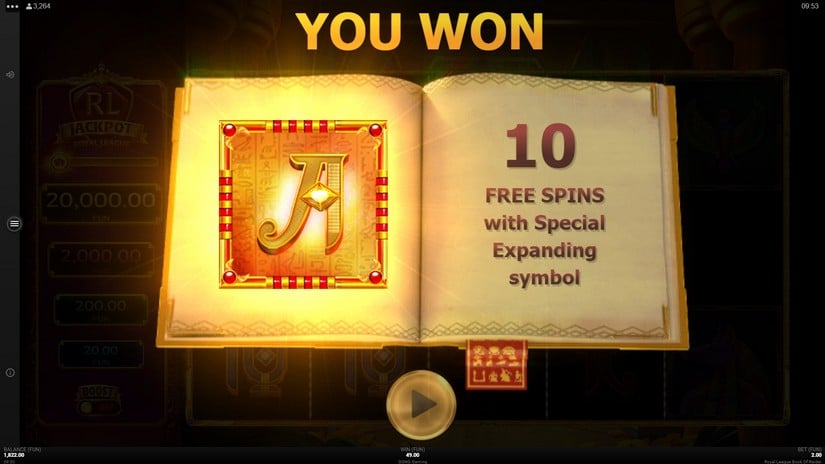 Book of Raider slot screen 6