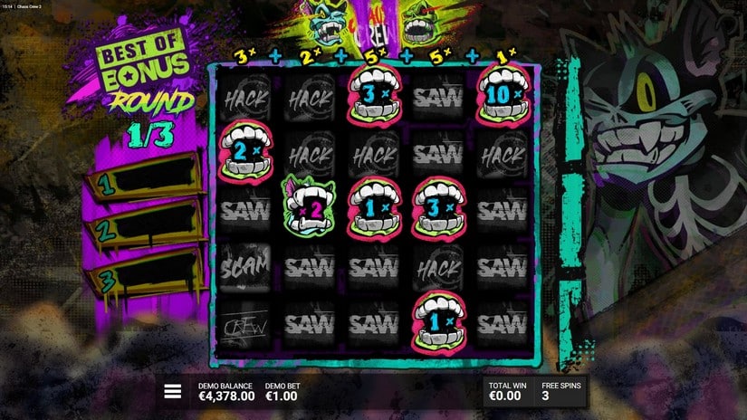 Chaos Crew 2 slot screen 5