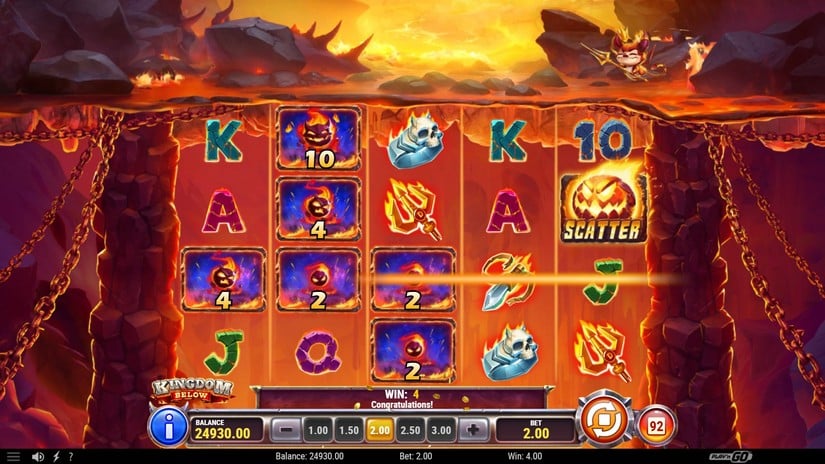 Kingdom Below slot screen 1
