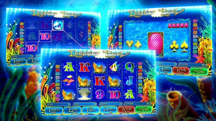 Dolphin’s Pearl Deluxe slot screen 3