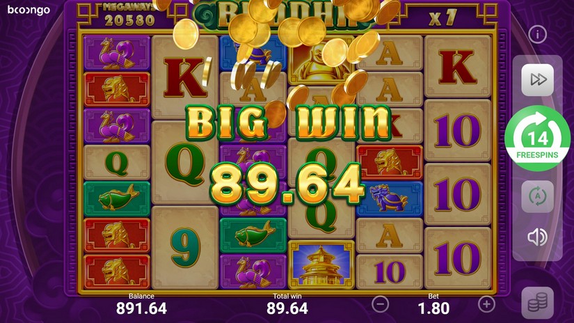Buddha Megaways slot screen 8