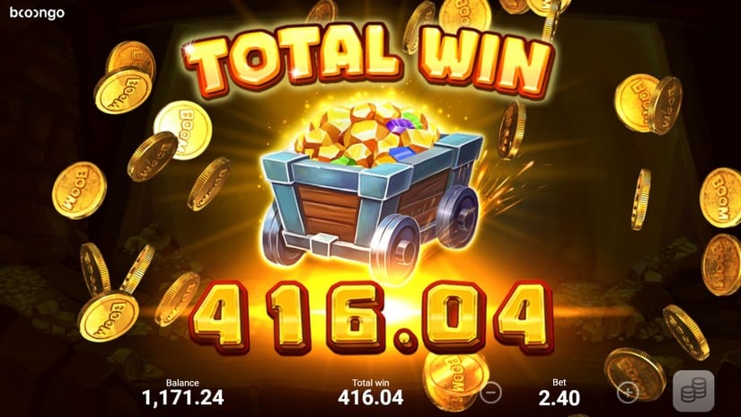 Boom! Boom! Gold! slot screen 7