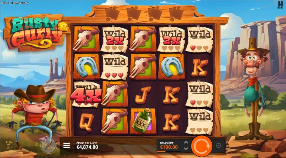 Rusty & Curly slot