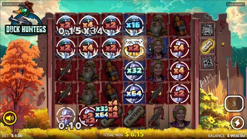 Duck Hunters slot screen 5