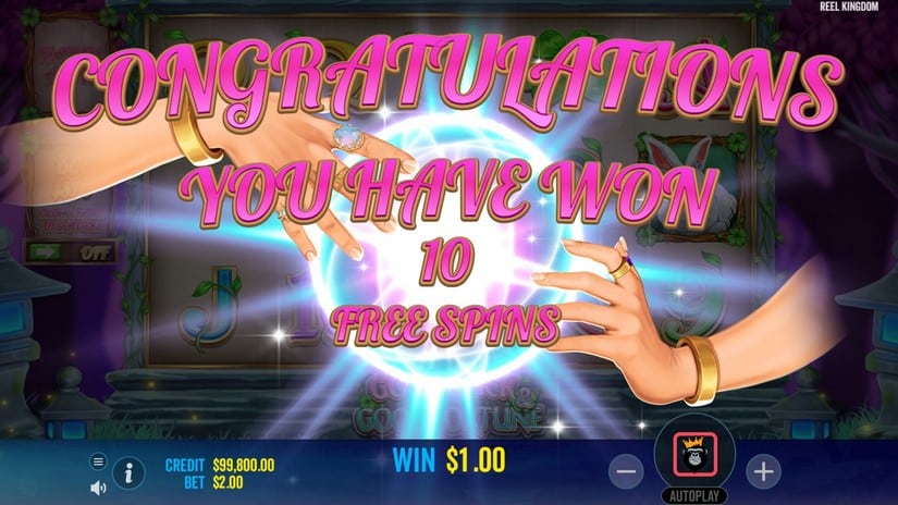 Good Luck & Good Fortune slot screen 3