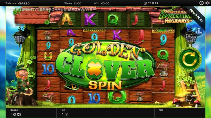 Wish Upon a Leprechaun slot screen 3