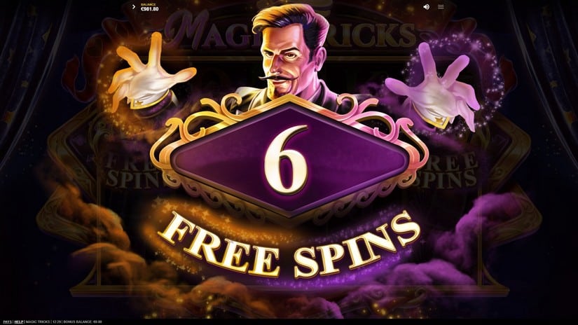 Magic Tricks slot screen 5