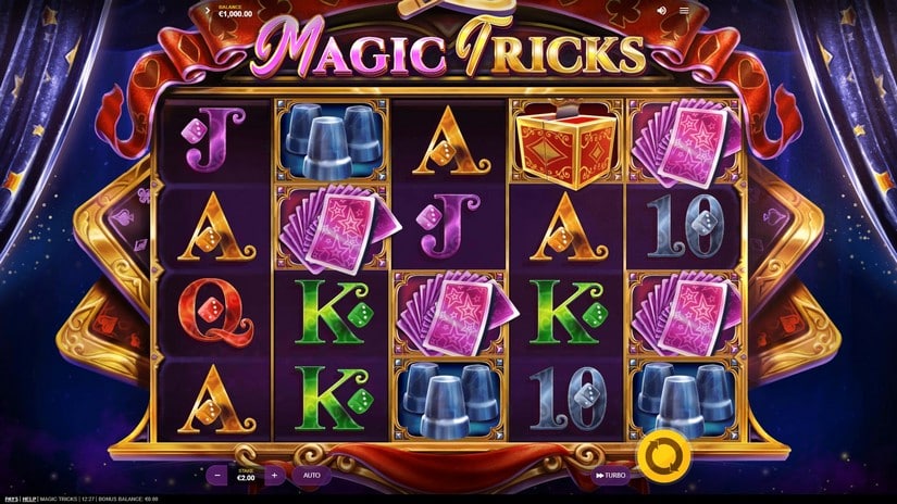 Magic Tricks slot screen 1