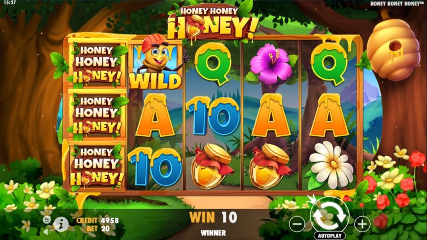 Honey Honey Honey slot screen 2